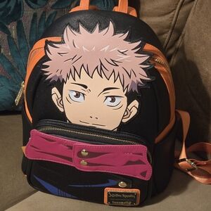 Loungefly Jujutsu Kaisen Yuji Itadori Cosplay Mini Backpack